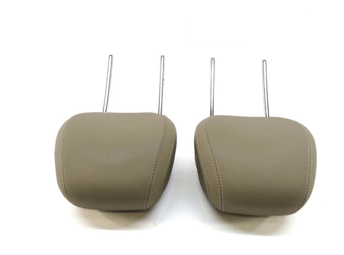 Thumbnail 3: 2015 MERCEDES ML350 (W166) FRONT LEFT & RIGHT SEAT HEADREST SET-2 (BEIGE)