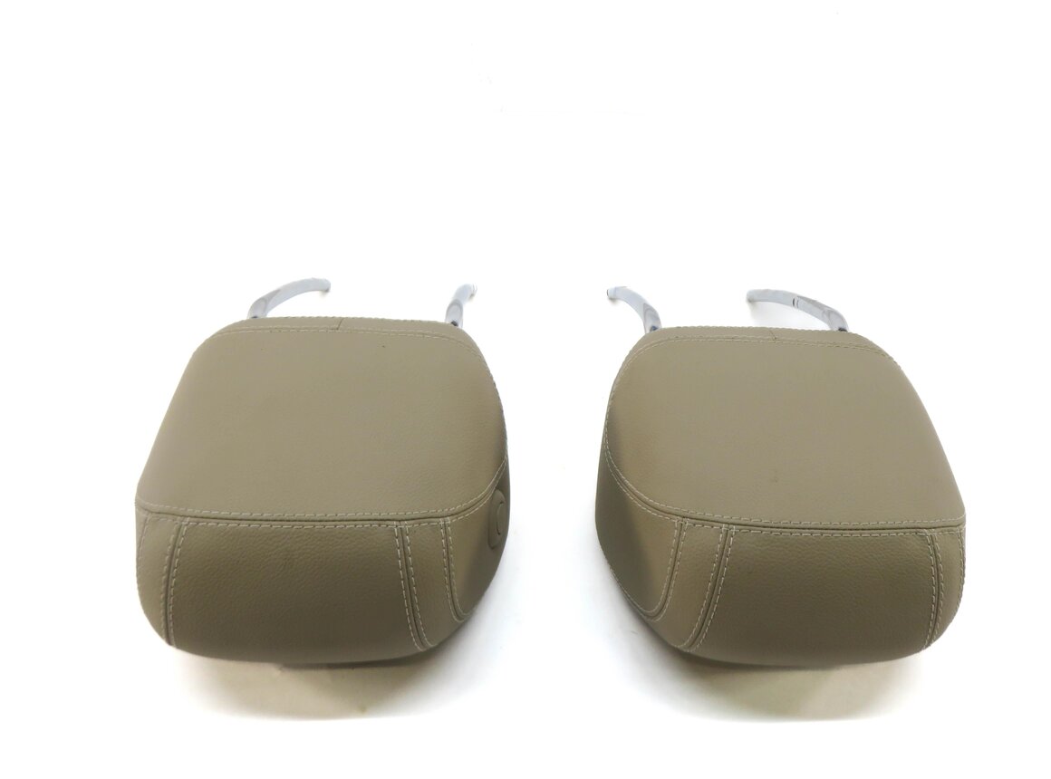 Thumbnail 4: 2015 MERCEDES ML350 (W166) FRONT LEFT & RIGHT SEAT HEADREST SET-2 (BEIGE)