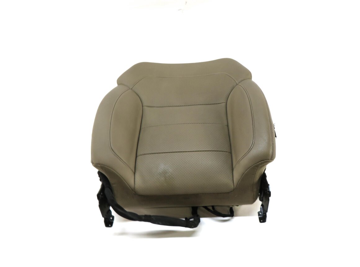 2015 MERCEDES ML350 (W166) LEFT DRIVER UPPER TOP HEATED SEAT CUSHION (BEIGE)