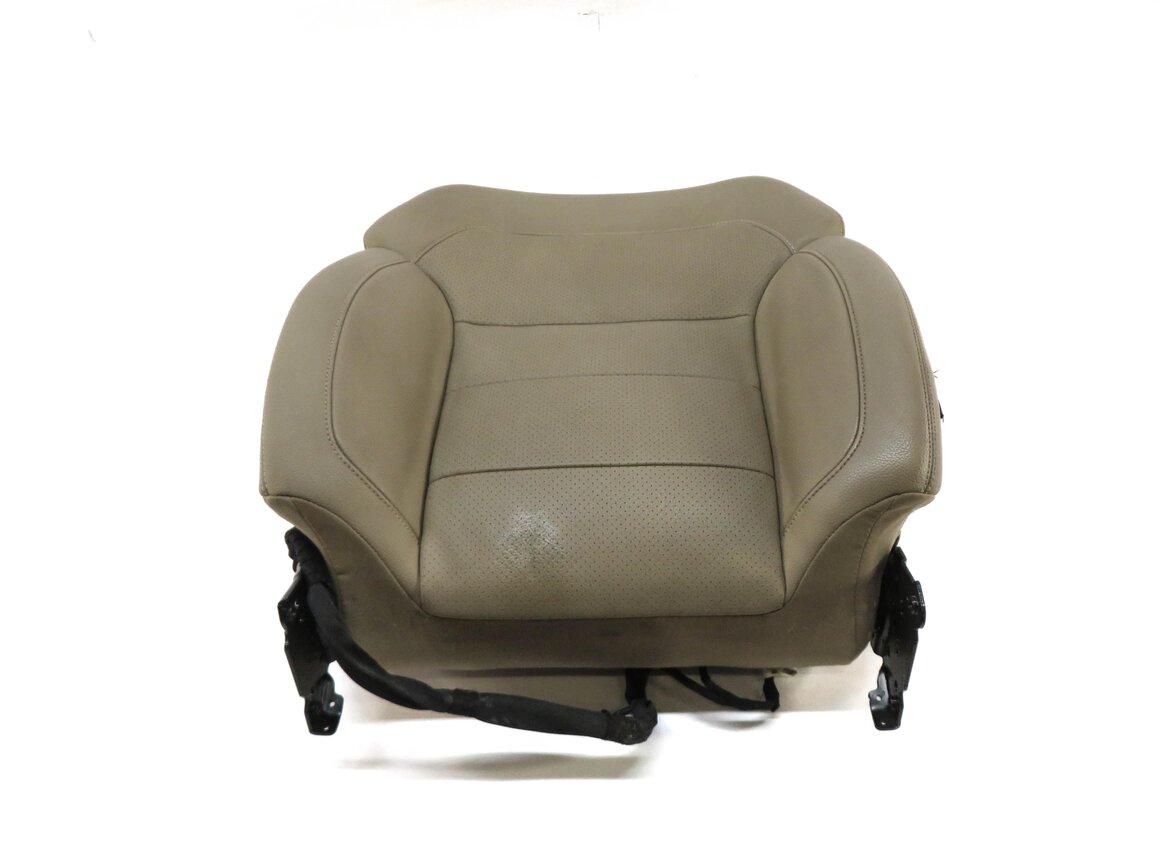 Thumbnail 2: 2015 MERCEDES ML350 (W166) LEFT DRIVER UPPER TOP HEATED SEAT CUSHION (BEIGE)