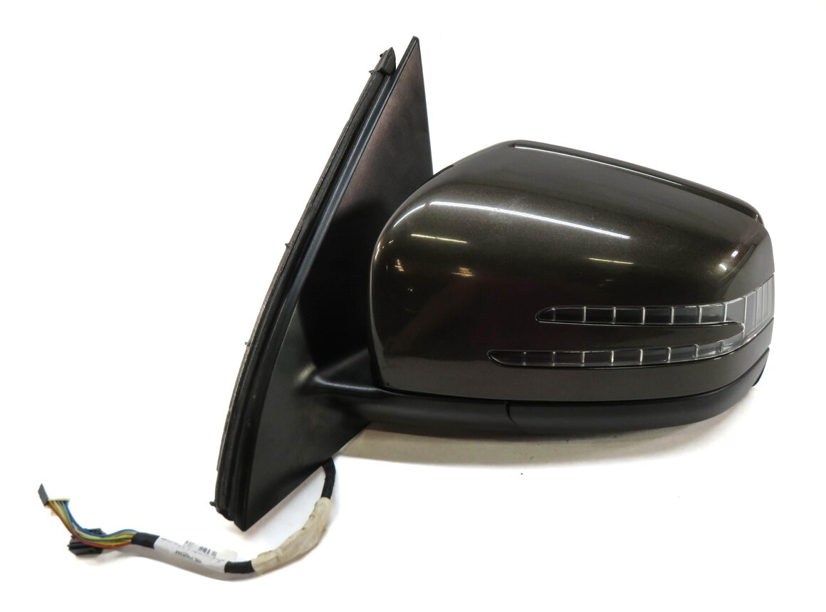 Thumbnail 6: 2012-2016 MERCEDES GL450 GL550 ML350 (W166 X166) LEFT BLIND SPOT MIRROR (BROWN)