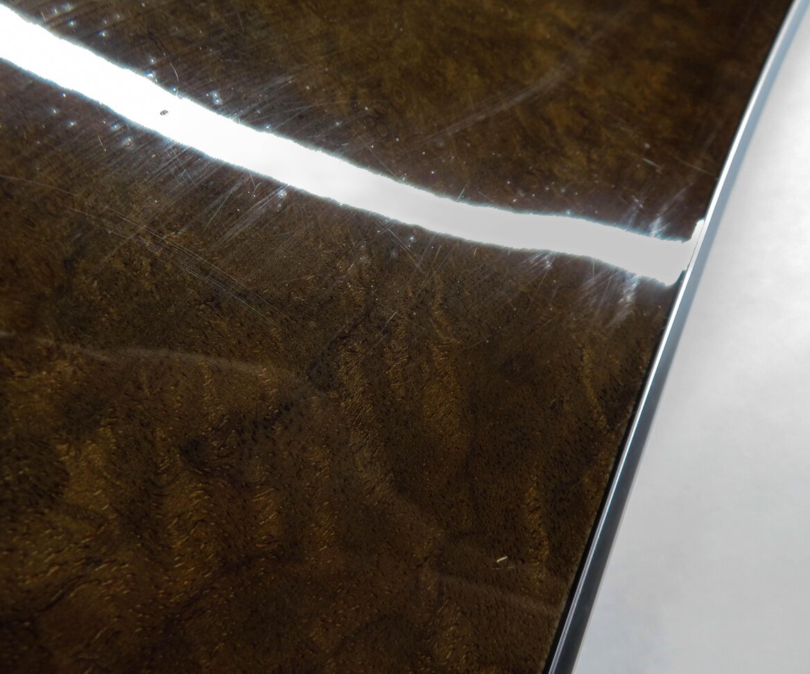 Thumbnail 4: 2012 AUDI A6 (C7) DASH DOOR CONSOLE WOOD GRAIN INTERIOR TRIM SET (WALNUT WOOD)