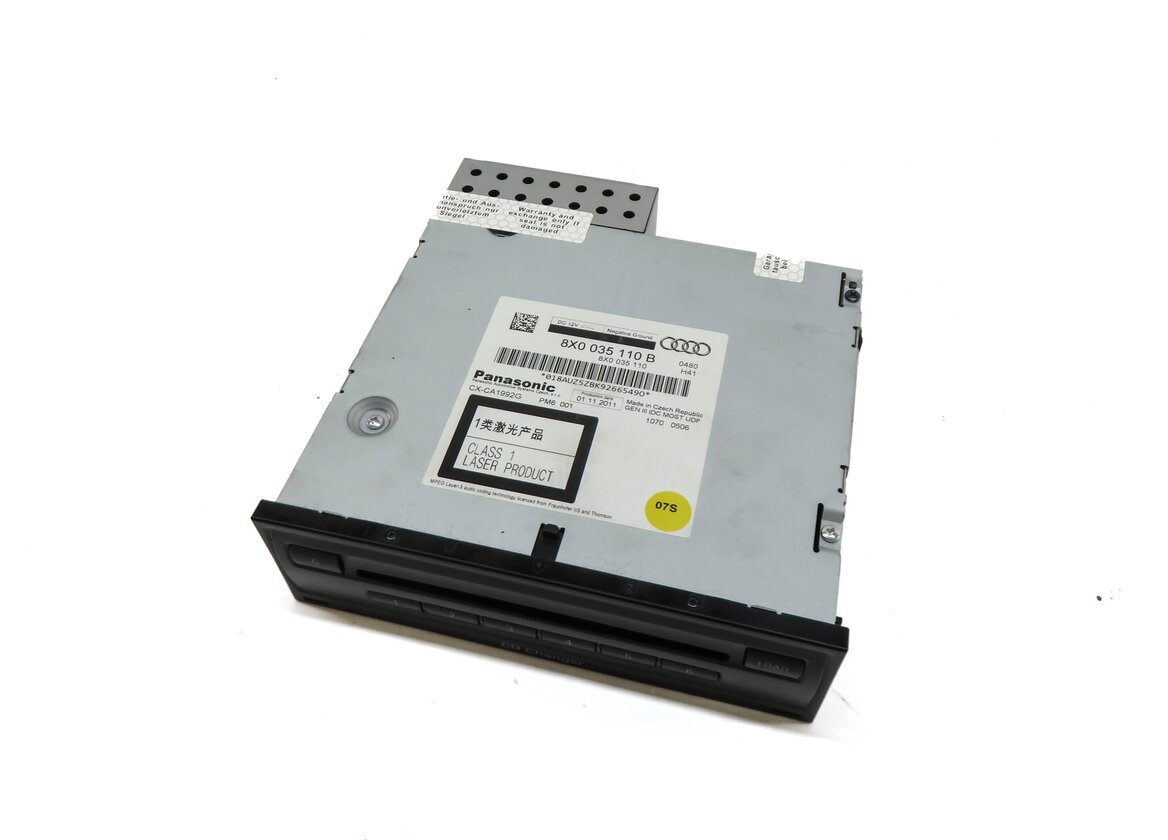 Thumbnail 2: 2012-2017 AUDI A5 S5 RS5 A7 S7 Q5 SQ5 (B8 8R C7 F5 4G8) STEREO 6-DISC CD CHANGER
