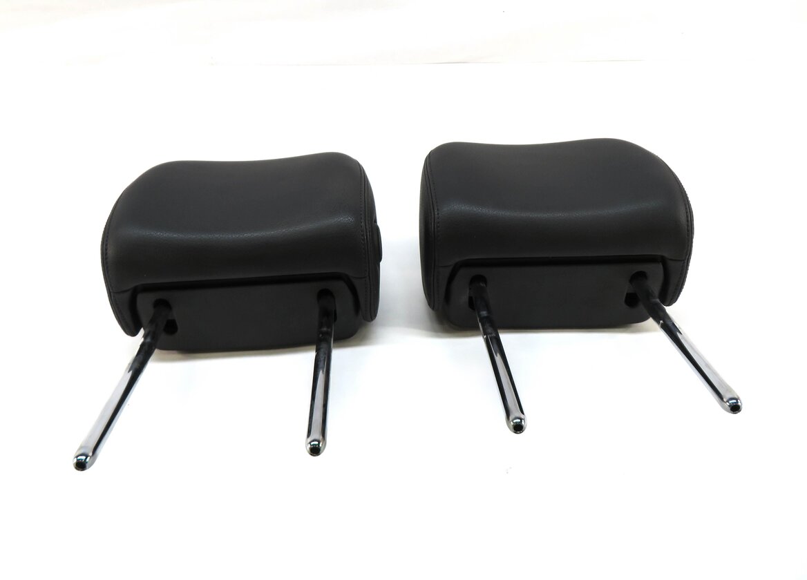 Thumbnail 2: 2012 AUDI A6 (C7) FRONT LEFT & RIGHT SEAT HEADREST SET-2 (BLACK FZ)