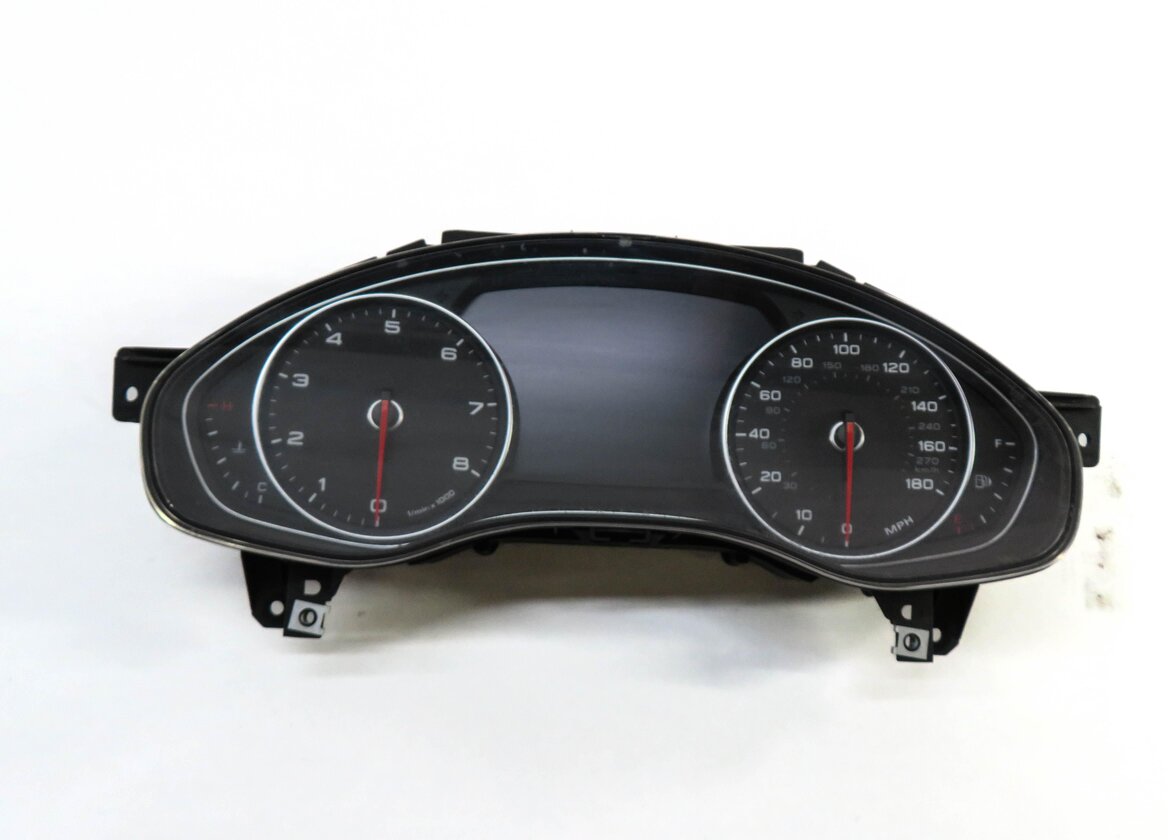 Thumbnail 5: 2012 AUDI A6 (C7) 3.0L CGXB ENGINE ECM BCM IMMOBILIZER MODULE LOCK & KEY SET