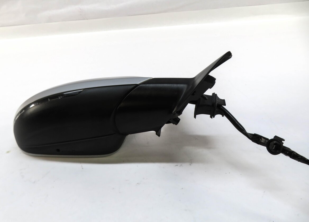 Thumbnail 5: 12-13 AUDI A6 (C7) RIGHT PASSENGER HEATED MEMORY AUTODIM DOOR MIRROR (SILVER)