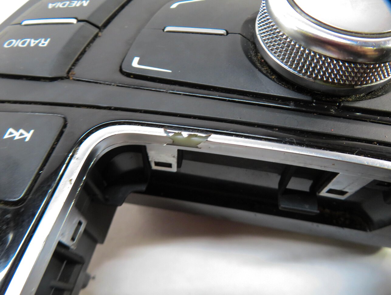 Thumbnail 16: 12-15 AUDI A6 S6 A7 S7 RS7 (C7 4G8) STEREO PHONE NAVIGATION MMI CONTROL SWITCH