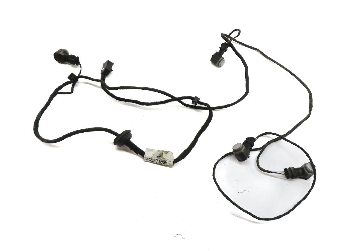 Thumbnail 2: 2012 AUDI A6 (C7) REAR PDC PARK DISTANCE SENSOR SET w/ HARNESS (ICE SILVER)