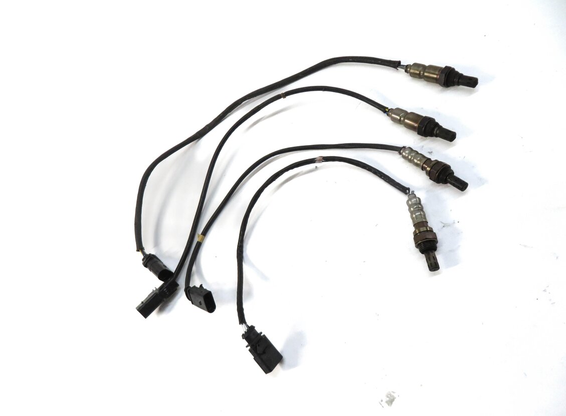 Thumbnail 1: 2013 AUDI A6 (C7) 3.0L PRE POST CAT O2 OXYGEN LAMBDA PROBE SENSOR SET-4