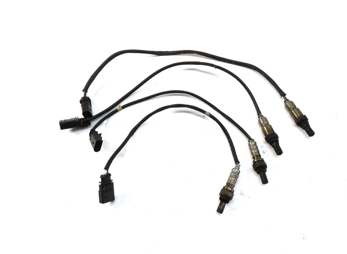 Thumbnail 2: 2013 AUDI A6 (C7) 3.0L PRE POST CAT O2 OXYGEN LAMBDA PROBE SENSOR SET-4