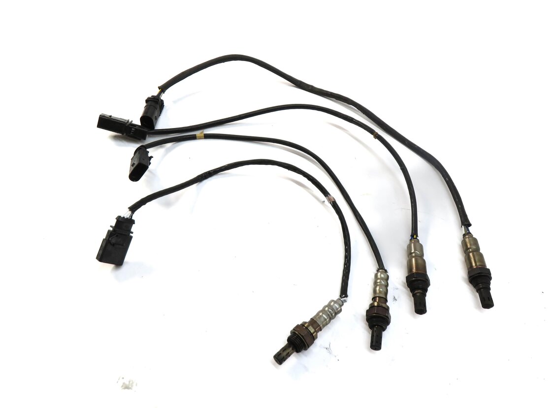 Thumbnail 3: 2013 AUDI A6 (C7) 3.0L PRE POST CAT O2 OXYGEN LAMBDA PROBE SENSOR SET-4