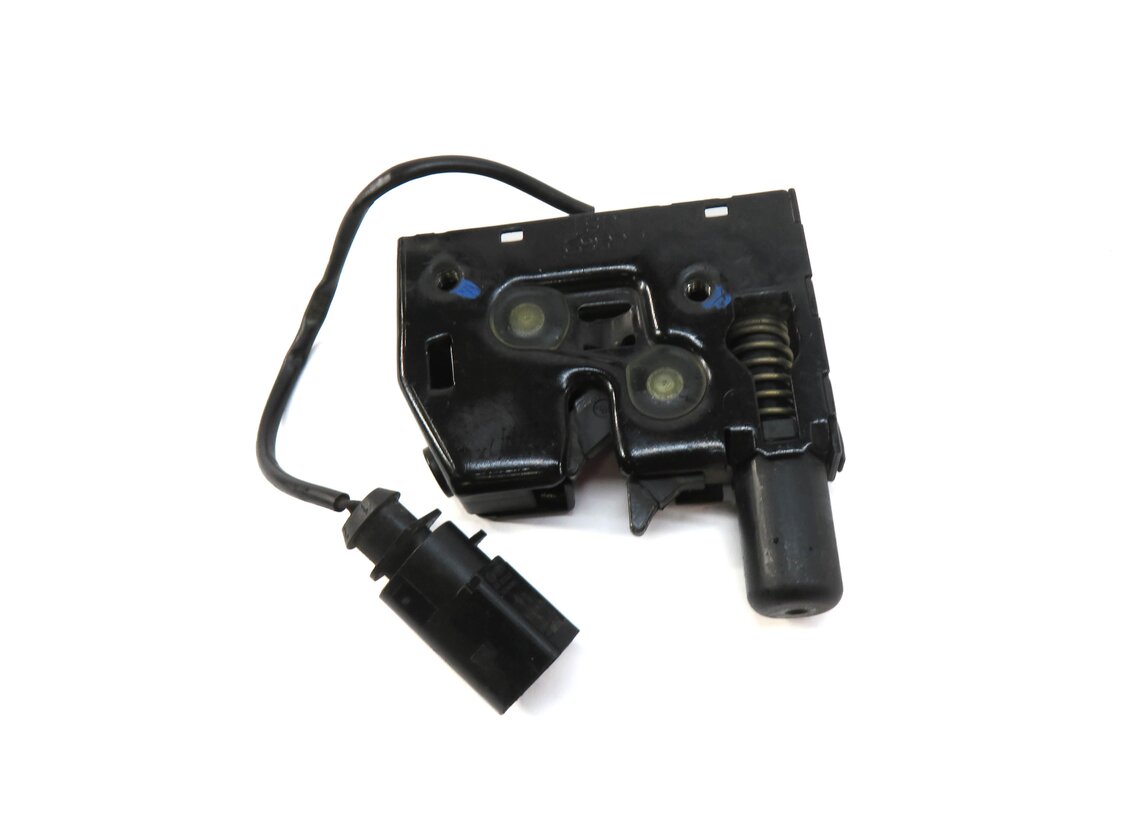 Thumbnail 2: 2013 AUDI A6 (C7) LEFT FRONT DRIVER LOWER HOOD LOCK LATCH STRIKER SPRING