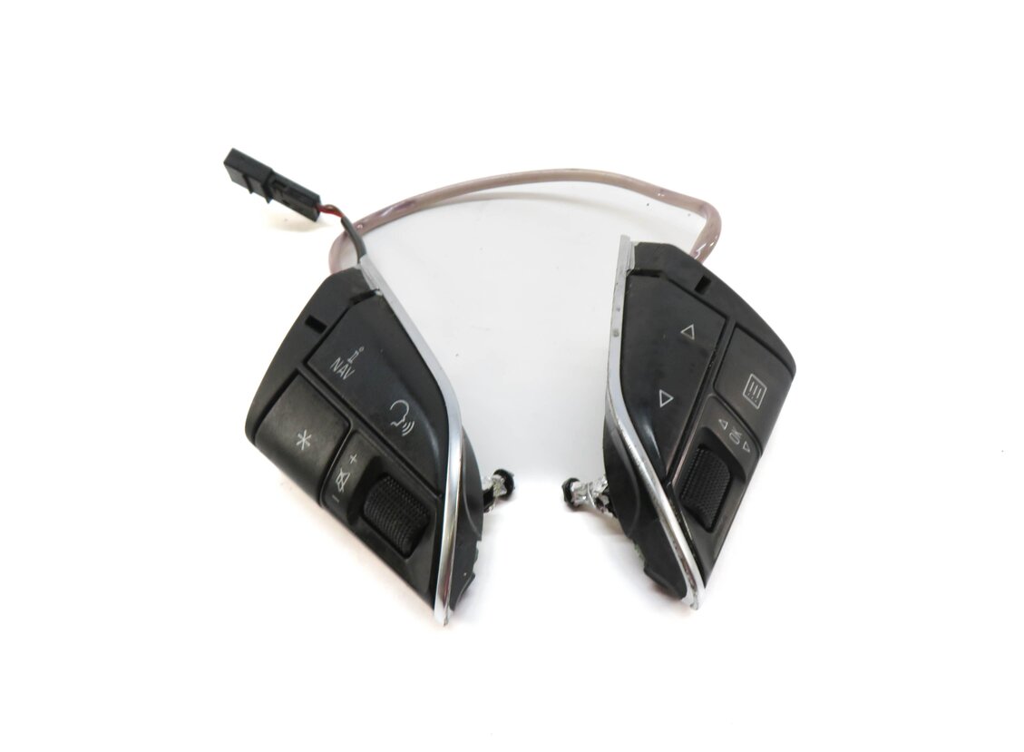 Thumbnail 2: 2013 AUDI A6 (C7) LEFT & RIGHT STEERING WHEEL SWITCH BUTTON SET-2