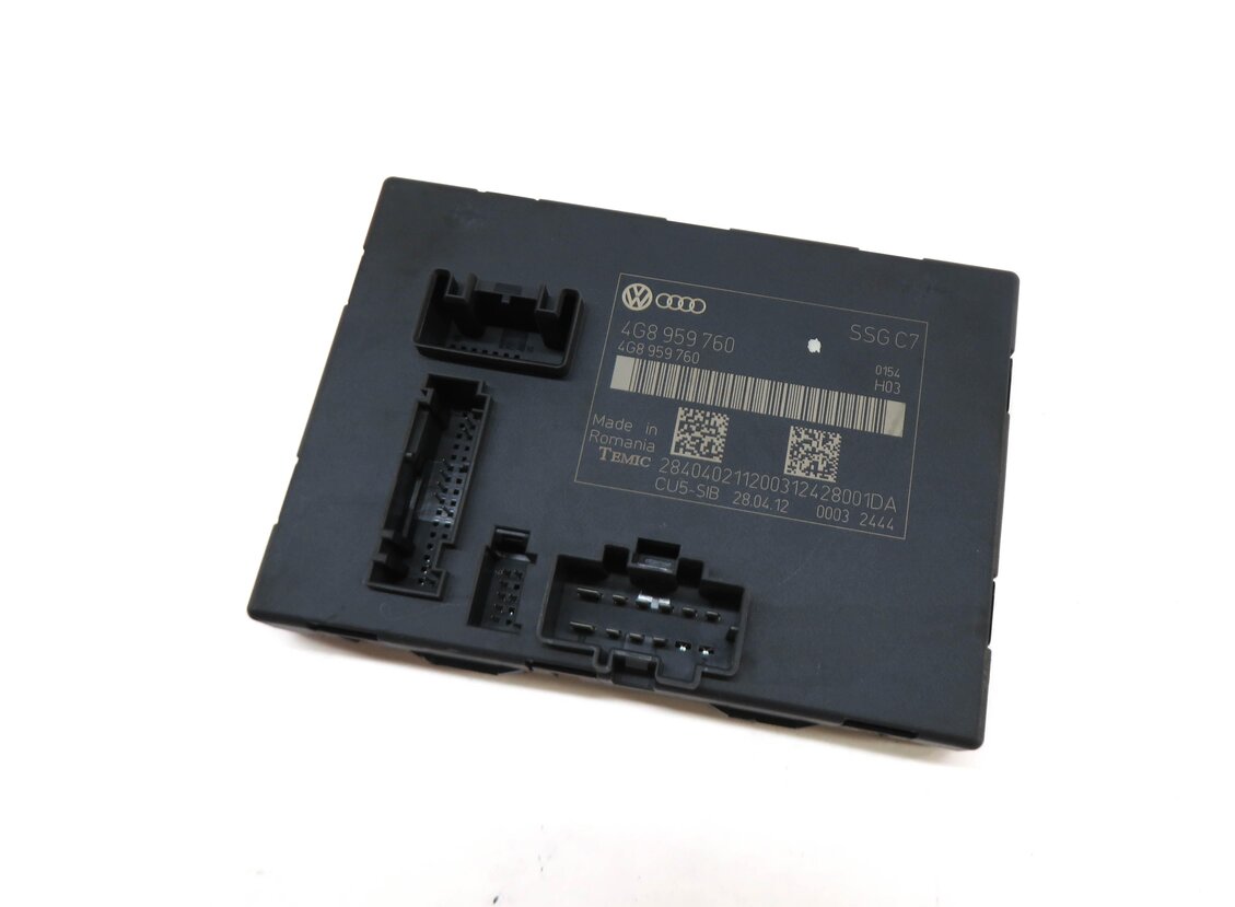 2012-2017 AUDI A6 S6 (C7) LEFT FRONT DRIVER MEMORY SEAT CONTROL MODULE