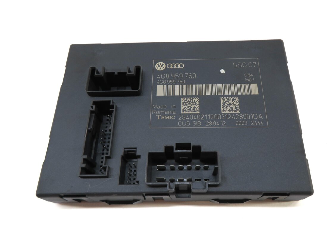 Thumbnail 2: 2012-2017 AUDI A6 S6 (C7) LEFT FRONT DRIVER MEMORY SEAT CONTROL MODULE