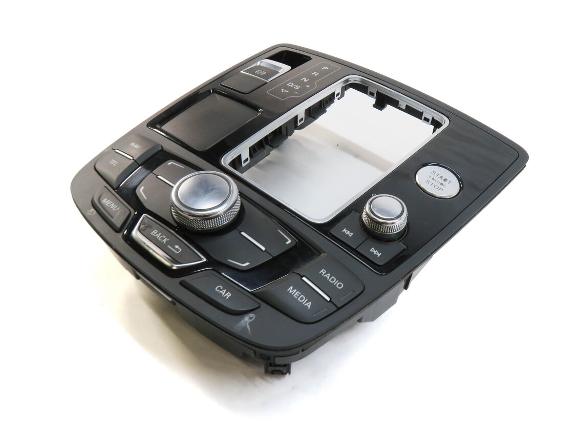 Thumbnail 4: 12-15 AUDI A6 S6 A7 S7 RS7 (C7 4G8) STEREO PHONE NAVIGATION MMI CONTROL SWITCH