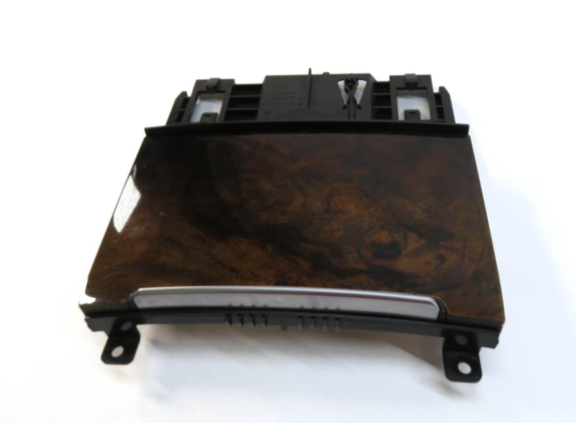 Thumbnail 9: 2013 AUDI A6 (C7) DASH DOOR CONSOLE WOOD GRAIN TRIM SET (DARK BROWN WALNUT WOOD)