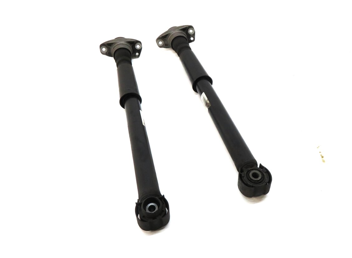 2013 AUDI A6 (C7) LEFT & RIGHT REAR SUSPENSION SHOCK STRUT SET-2