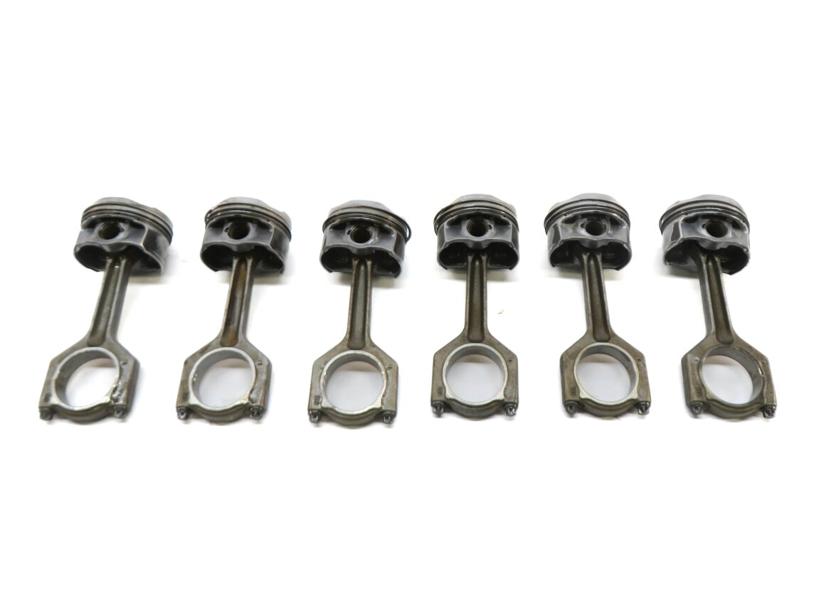 Thumbnail 4: BMW F01 F02 F06 F07 F10 F20 F25 E70 E71 F30 F32 - 3.0L N55 ENGINE PISTON SET-6