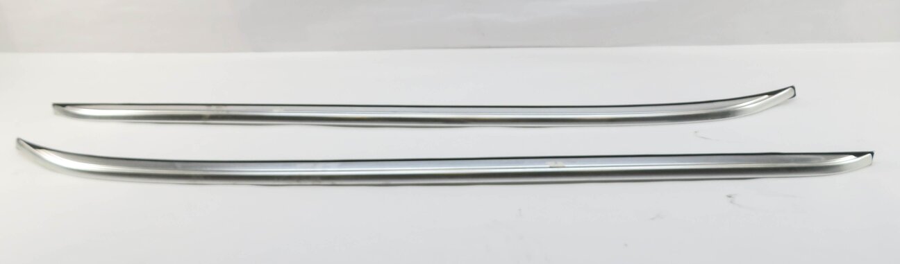 Thumbnail 2: 2011 BMW X3 (F25) LEFT & RIGHT ROOF RACK RAIL SET-2 (Metal / Silver finish)