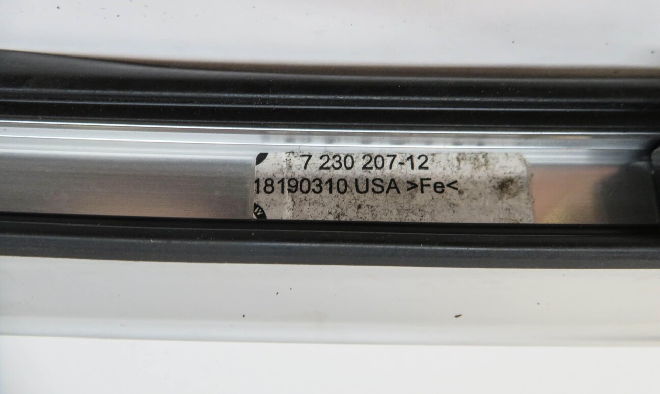 Thumbnail 5: 2011 BMW X3 (F25) LEFT & RIGHT ROOF RACK RAIL SET-2 (Metal / Silver finish)