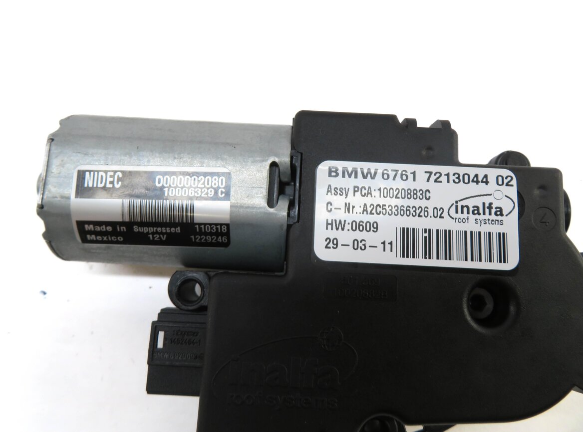 Thumbnail 4: 2011 BMW X3 (F25) PANORAMIC SUNROOF MOTOR SUN ROOF WINDOW MOTOR