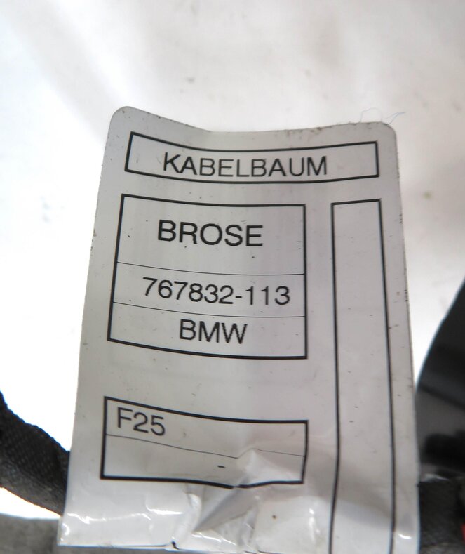 Thumbnail 6: 2011 BMW X3 (F25) REAR TRUNK LOCK LATCH ACTUATOR w/ SOFT CLOSE MOTOR
