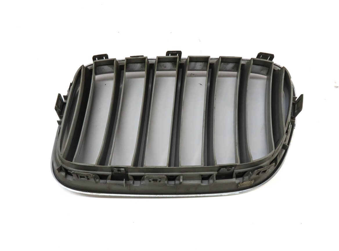Thumbnail 6: 2011-2017 BMW X3 (F25) FRONT LEFT & RIGHT HOOD KIDNEY GRILLE SET (TITANIUM FINS)
