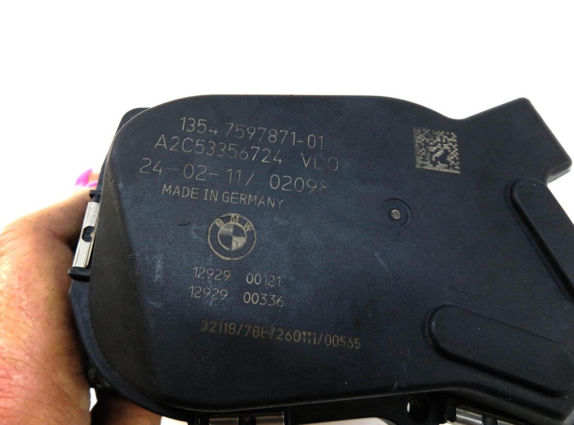 Thumbnail 5: 11-18 BMW 335i 535i 740i X1 X3 X4 X5 X6 - 3.0L N55 TURBO ENGINE THROTTLE BODY