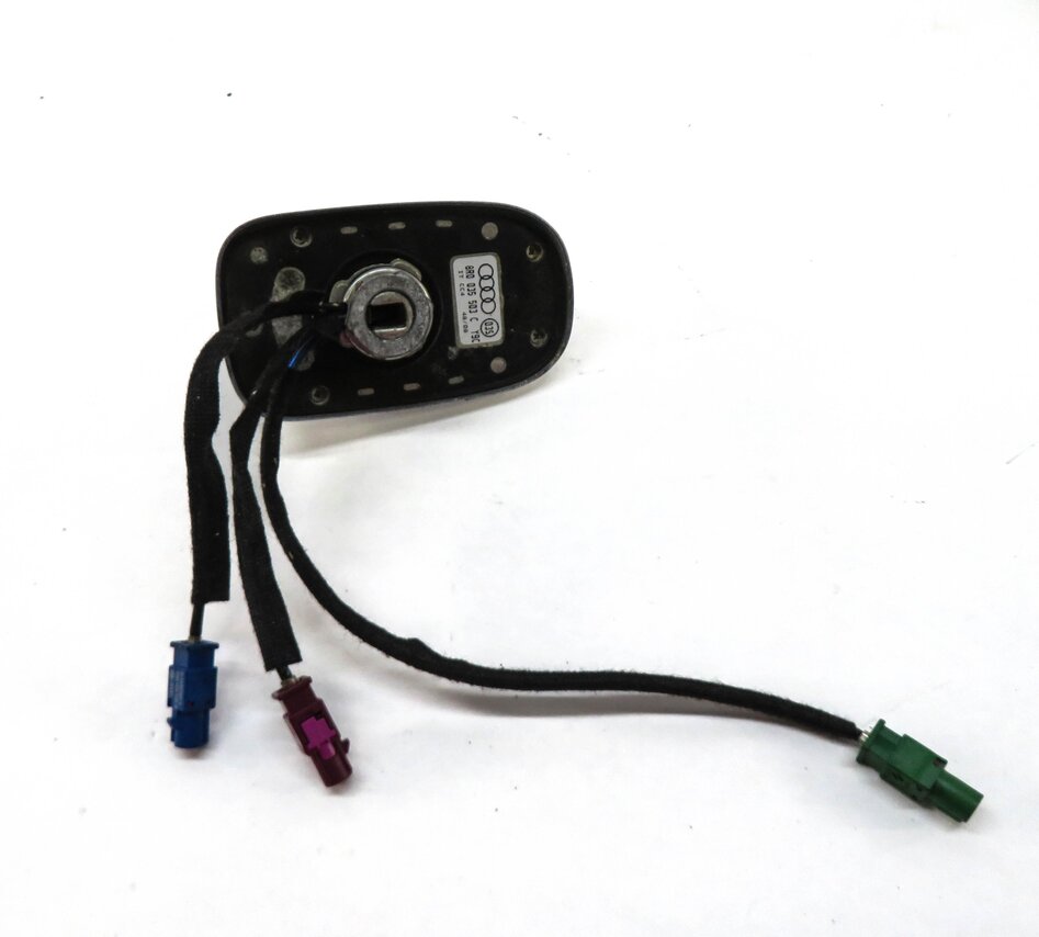 Thumbnail 4: 2009-2012 AUDI Q5 (B8 8R) AM/FM RADIO STEREO SHARK FIN RECEPTION ANTENNA (WHITE)