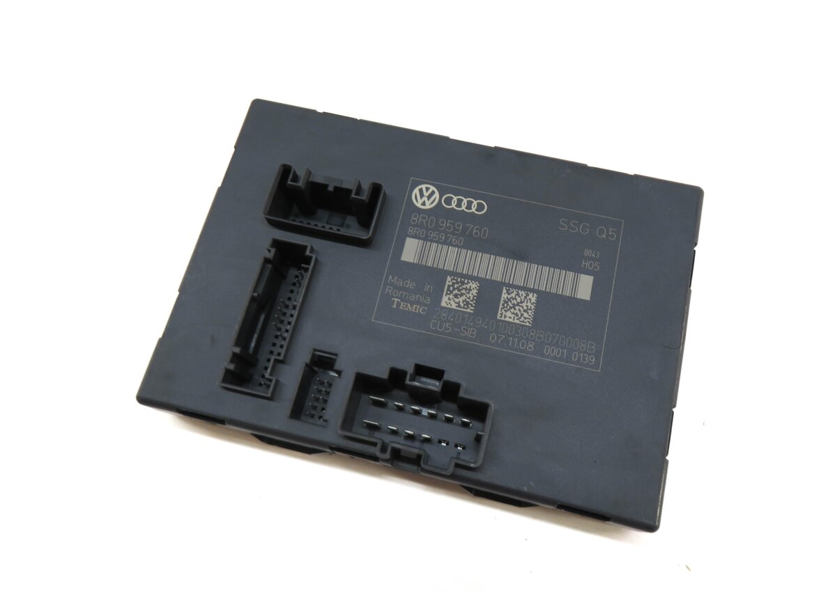 Thumbnail 1: 2009-2017 AUDI Q5 (8R) LEFT FRONT DRIVER MEMORY SEAT CONTROL MODULE COMPUTER