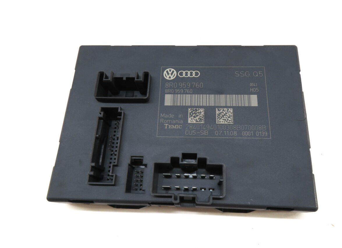 Thumbnail 2: 2009-2017 AUDI Q5 (8R) LEFT FRONT DRIVER MEMORY SEAT CONTROL MODULE COMPUTER