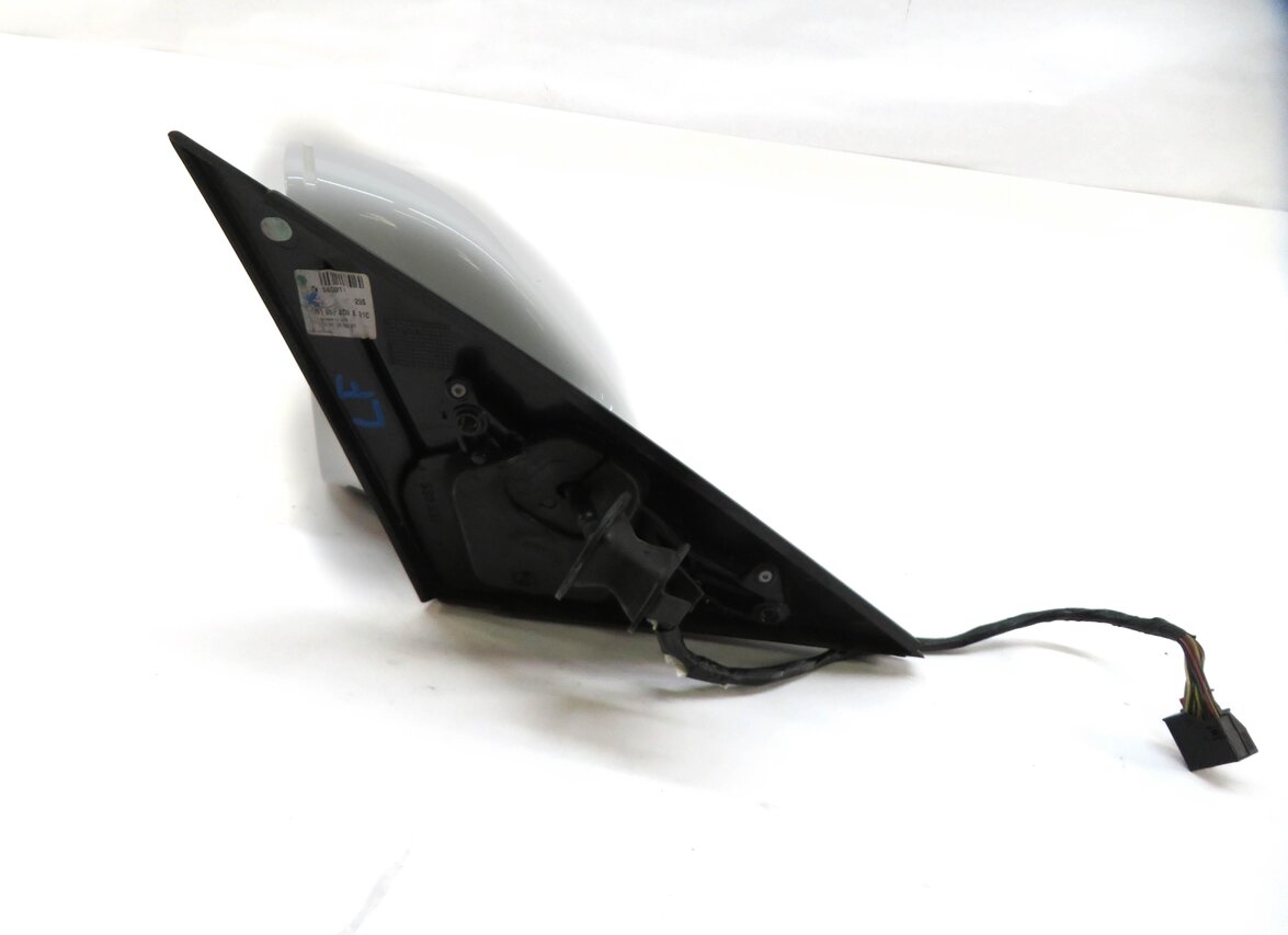 Thumbnail 4: 09-14 AUDI Q5 (8R) LEFT P-FOLD HEAT AUTODIM MEMORY DOOR MIRROR w/ LIGHT (WHITE)