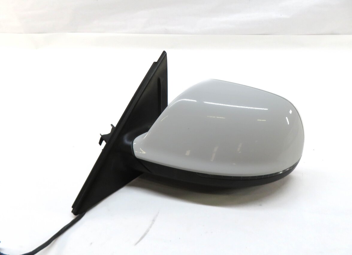 Thumbnail 5: 09-14 AUDI Q5 (8R) LEFT P-FOLD HEAT AUTODIM MEMORY DOOR MIRROR w/ LIGHT (WHITE)