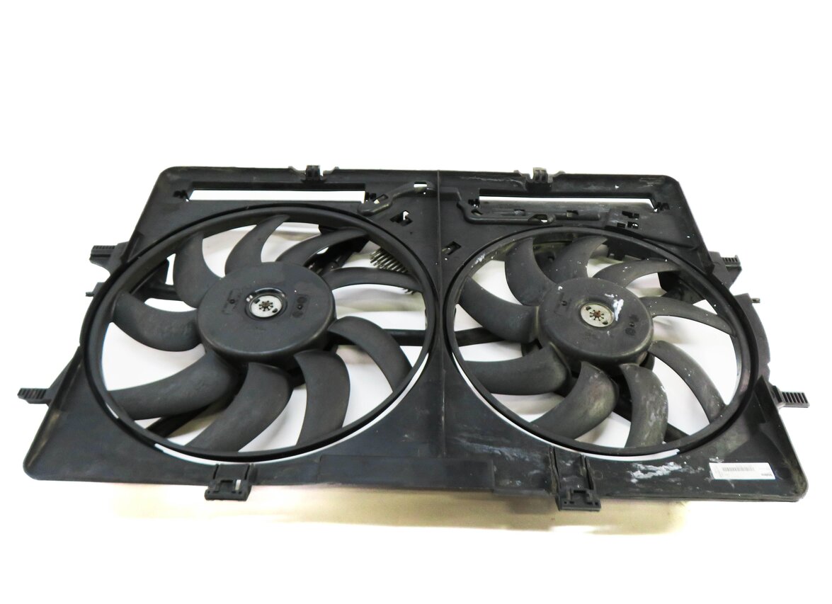 Thumbnail 3: 09-17 AUDI A4 A5 Q5 S4 (B8 8T 8R) 2.0L 3.0L 3.2L RADIATOR COOLING FAN w/ SHROUD