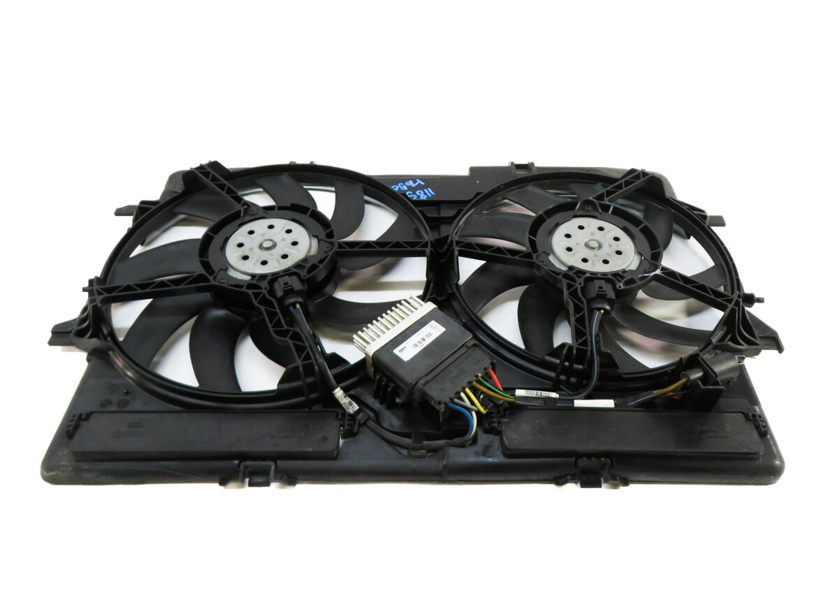 Thumbnail 4: 09-17 AUDI A4 A5 Q5 S4 (B8 8T 8R) 2.0L 3.0L 3.2L RADIATOR COOLING FAN w/ SHROUD