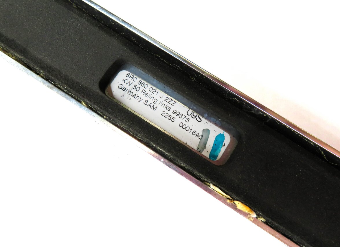 Thumbnail 5: 2009 AUDI Q5 (B8 8R) LEFT & RIGHT ROOF RACK RAIL SET-2