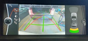 Thumbnail 2: 09-18 BMW 2 3 4 5 7 M5 X3 X5 X6 (F01 F07 F10 F15 F16 F30 F32) REARVIEW CAMERA