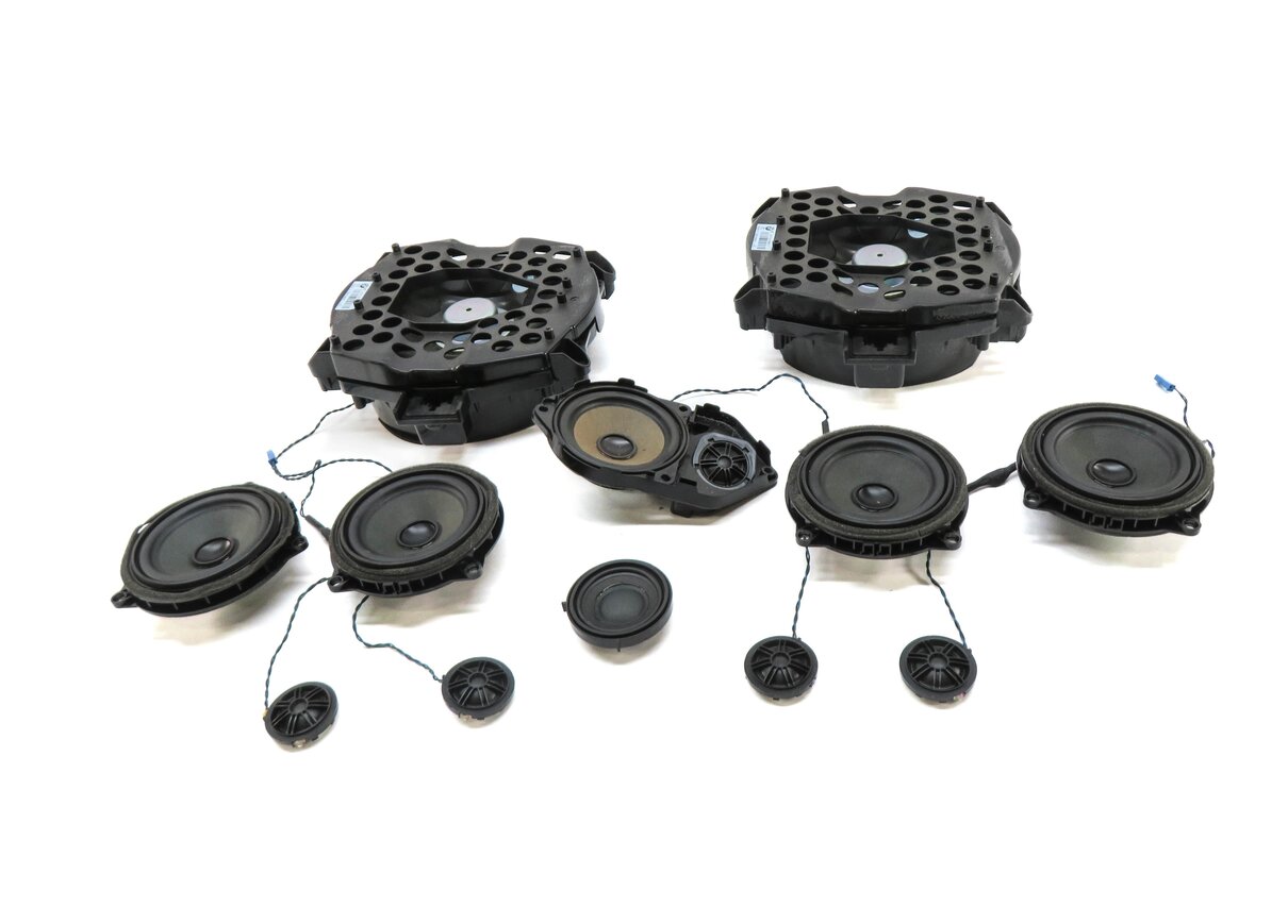 Thumbnail 2: 2013 BMW X3 (F25) RADIO STEREO SUB SUBWOOFER TWEETER SPEAKER SET-12