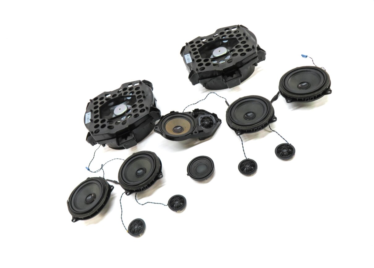 Thumbnail 3: 2013 BMW X3 (F25) RADIO STEREO SUB SUBWOOFER TWEETER SPEAKER SET-12