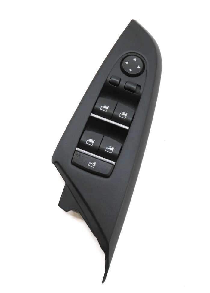 Thumbnail 1: 12-19 BMW 3 4 M3 X3 X4 SERIES FRONT LEFT DRIVER WINDOW SWITCH P-FOLD (BLACK)