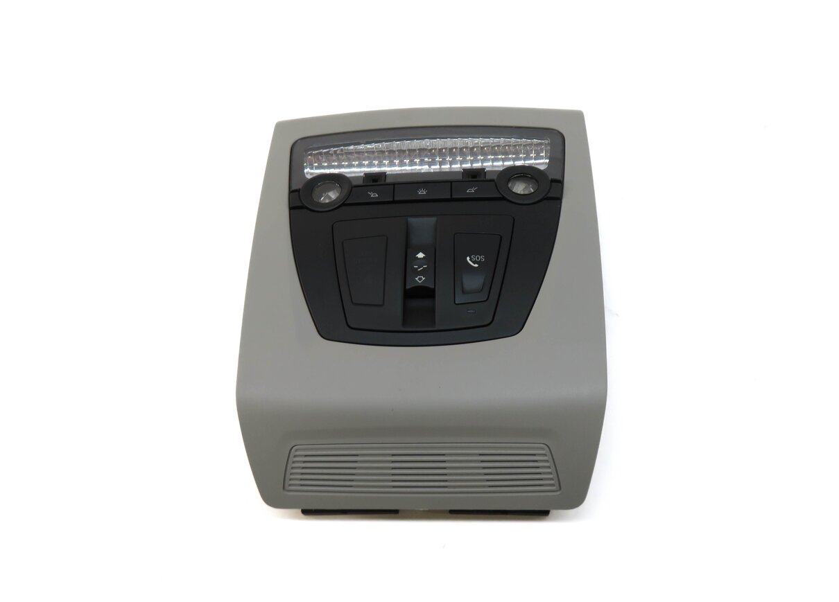 Thumbnail 3: 2013 BMW X3 (F25) FRONT DOMELIGHT MAP READING COURTESY DOME LIGHT LAMP (GRAY)