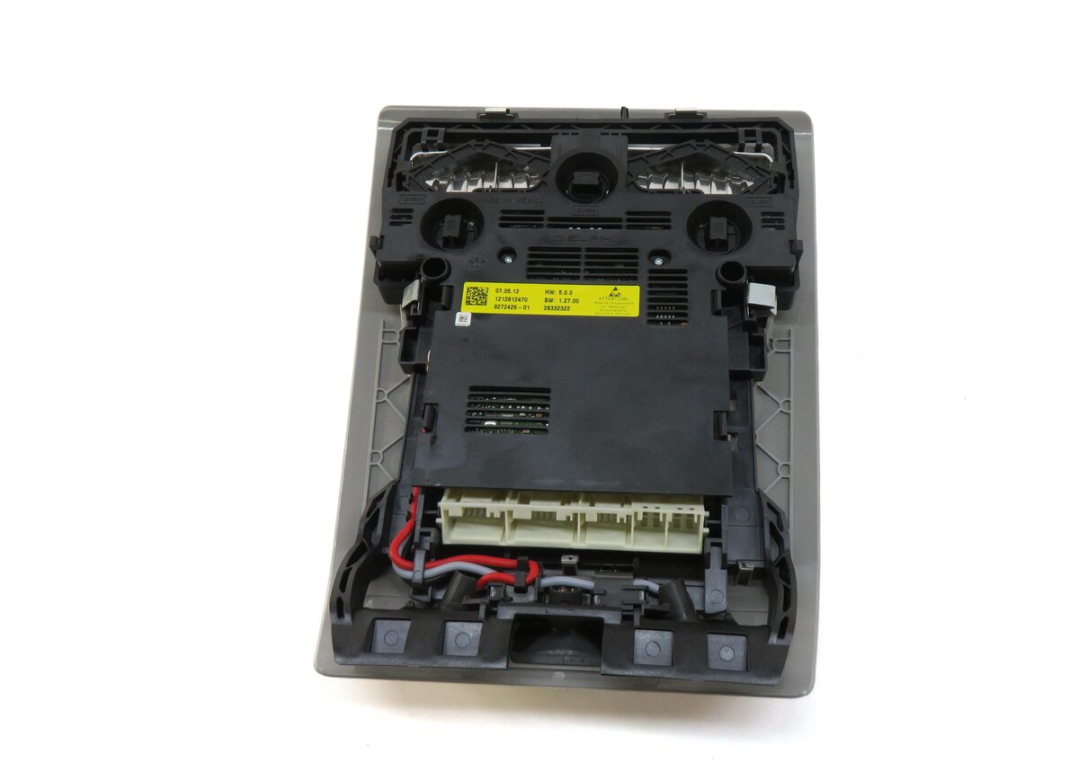 Thumbnail 5: 2013 BMW X3 (F25) FRONT DOMELIGHT MAP READING COURTESY DOME LIGHT LAMP (GRAY)
