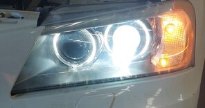 Thumbnail 2: 2011-2014 BMW X3 (F25) LEFT FRONT DRIVER HID XENON ADAPTIVE HEADLIGHT LIGHT LAMP