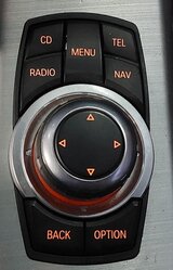 Thumbnail 2: 2013 BMW X3 (F25) RADIO STEREO MEDIA GPS NAVIGATION i-DRIVE CONTROL SWITCH KNOB