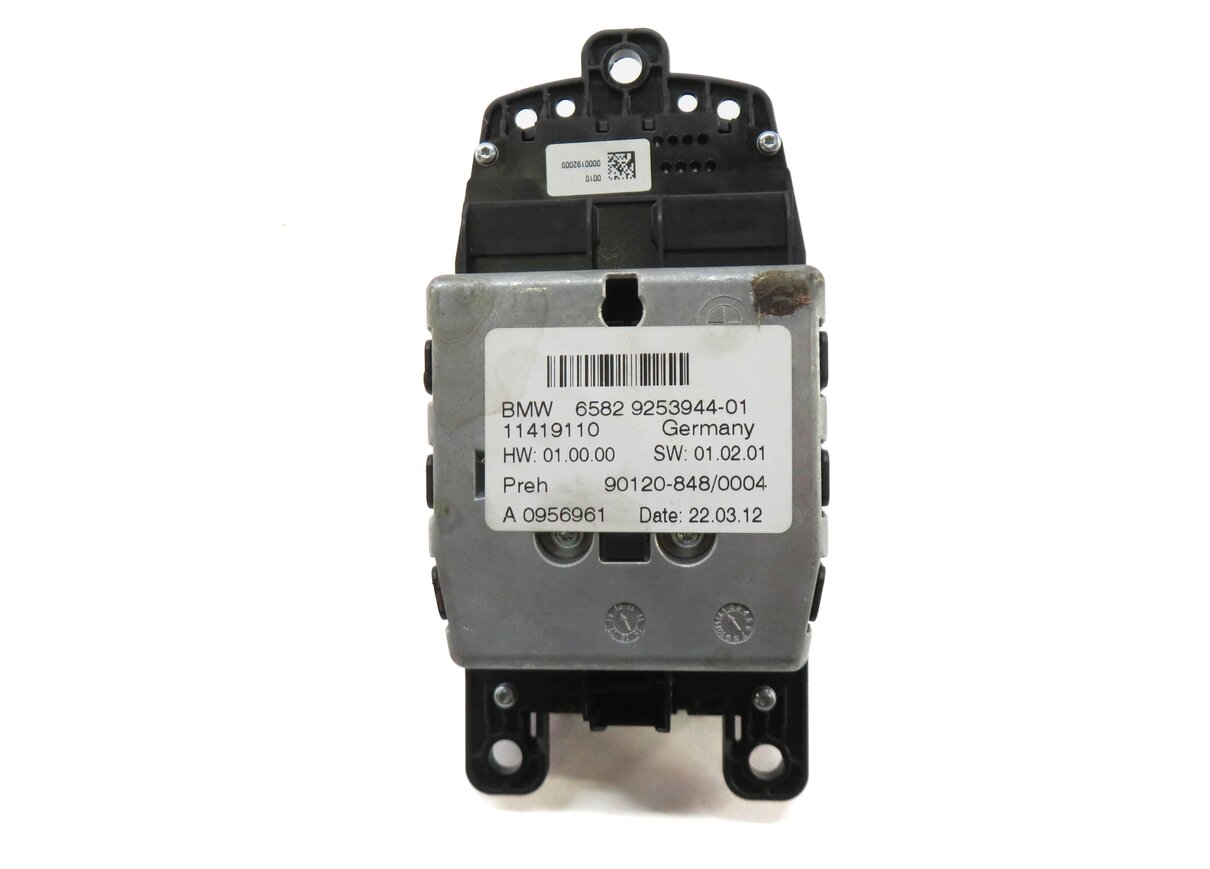 Thumbnail 5: 2013 BMW X3 (F25) RADIO STEREO MEDIA GPS NAVIGATION i-DRIVE CONTROL SWITCH KNOB