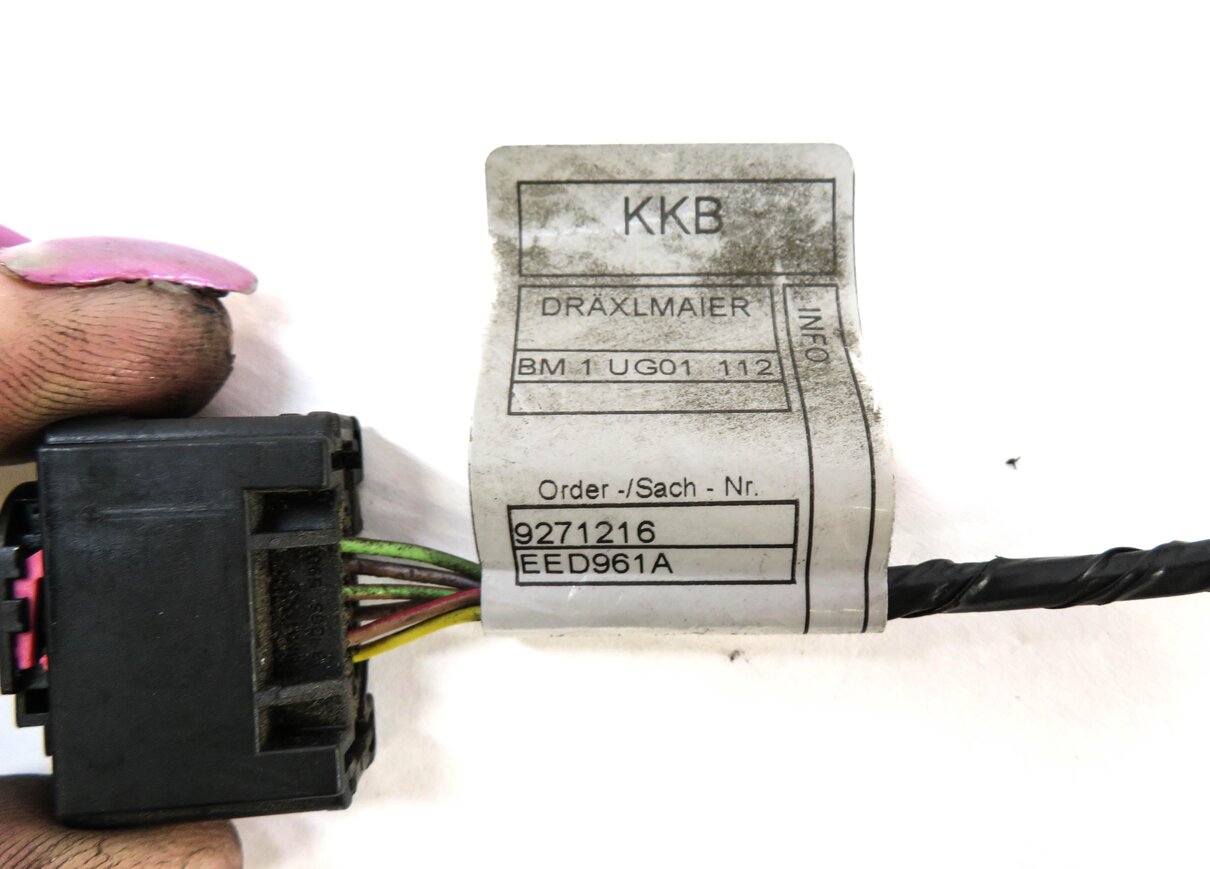 Thumbnail 3: 2013 BMW X3 (F25) REAR PDC PARK DISTANCE SENSOR SET w/ HARNESS (BLACK)