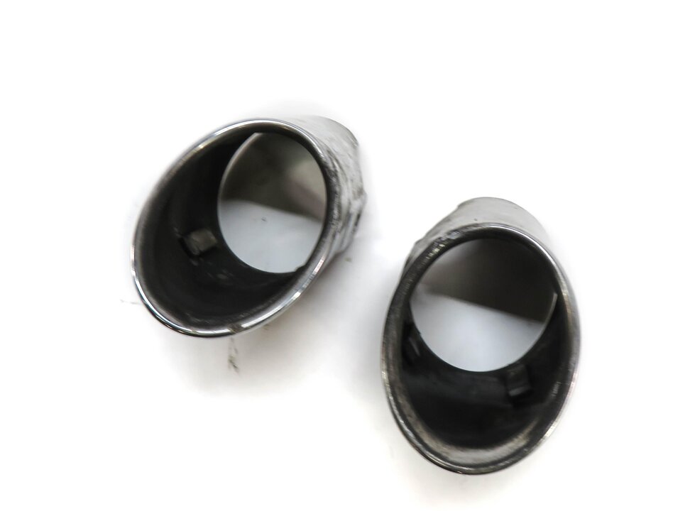 2009 BMW X6 (E71) LEFT & RIGHT EXHAUST TIP SET-2
