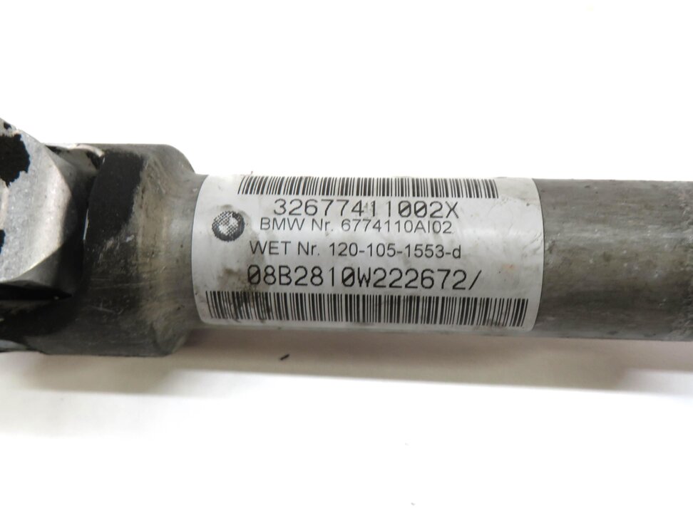Thumbnail 4: 2009 BMW X6 (E71) STEERING COLUMN SHAFT U-JOINT COUPLER LINKAGE SHAFT