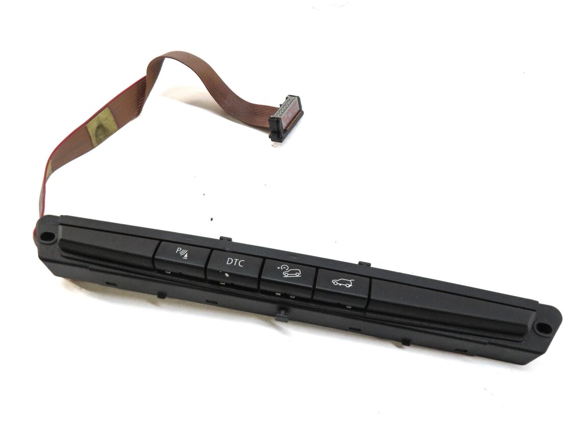 2009 BMW X6 (E71) TRACTION CONTROL DTC PDC HILL DESCENT TRUNK SWITCH BUTTON